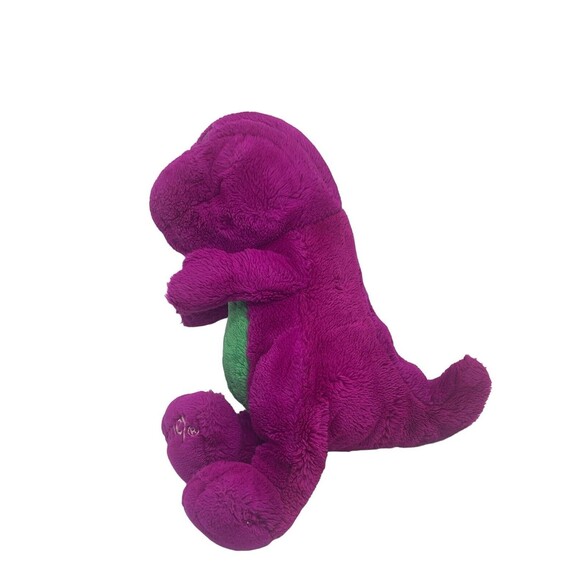 Vintage Barney The Dinosaur 12" Plush 1992 Lyons Group Purple Stuffed Toy - Picture 2 of 15